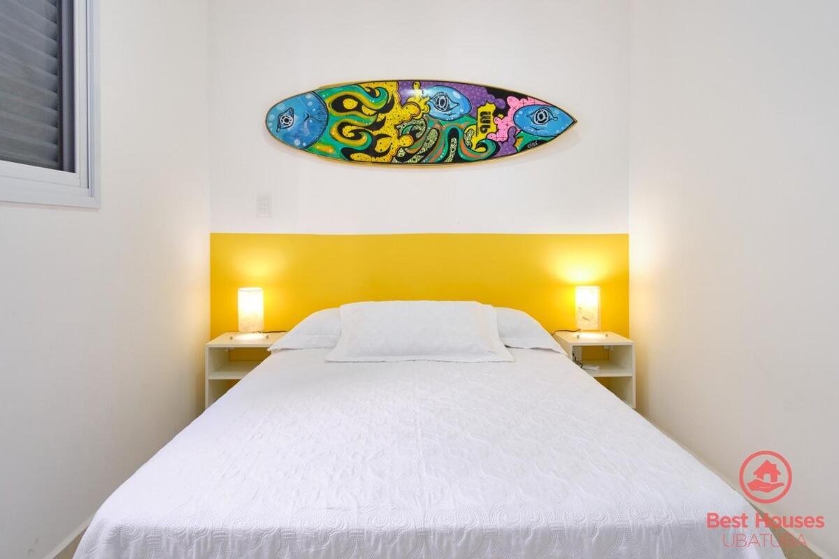 Bh21 - Bh21: Bom,bonito, Gostoso Com Ar E Varanda Gourmet Apartamento Ubatuba