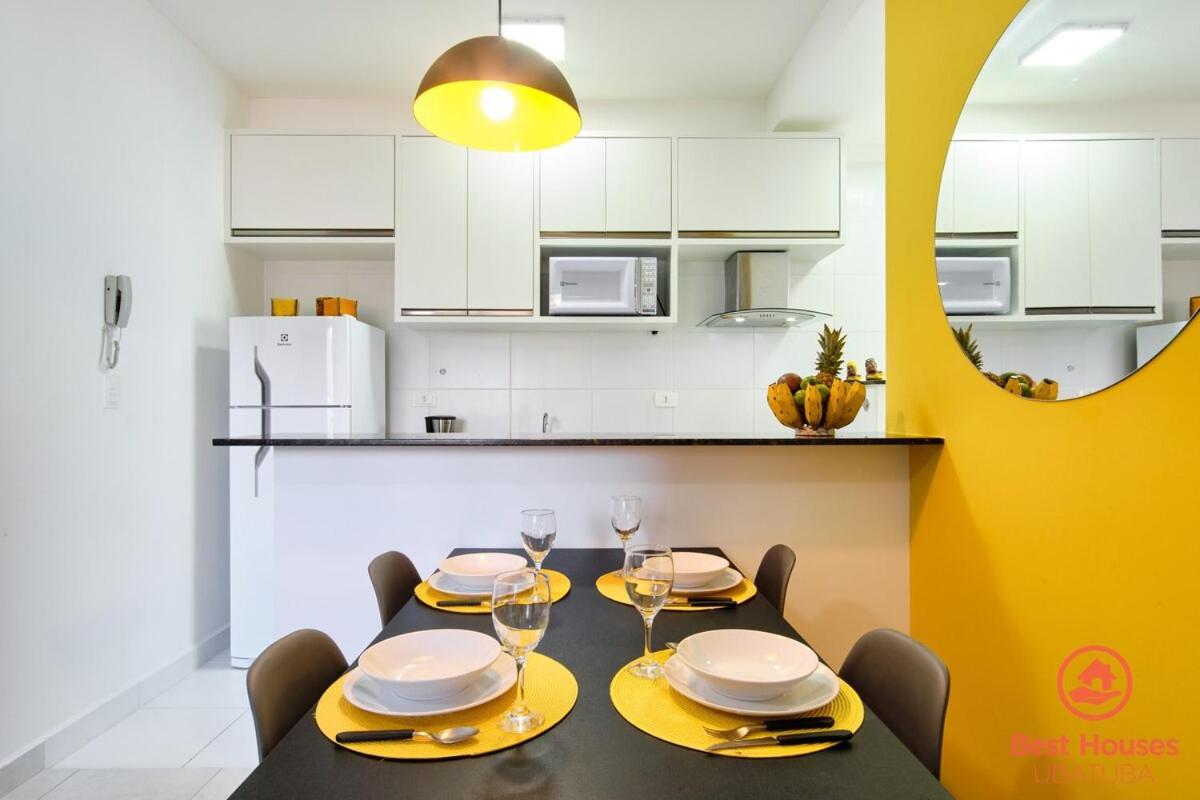Bh21 - Bh21: Bom,bonito, Gostoso Com Ar E Varanda Gourmet Ubatuba