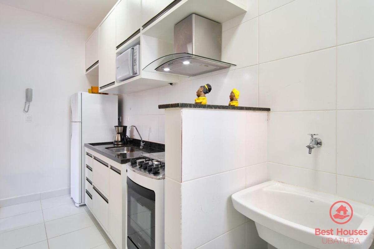 Bh21 - Bh21: Bom,bonito, Gostoso Com Ar E Varanda Gourmet Apartamento Ubatuba
