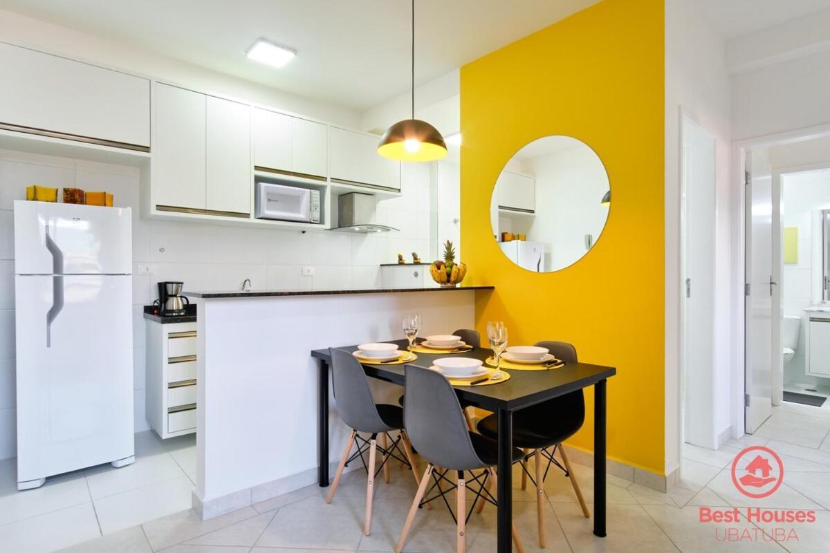 Bh21 - Bh21: Bom,bonito, Gostoso Com Ar E Varanda Gourmet Apartamento Ubatuba